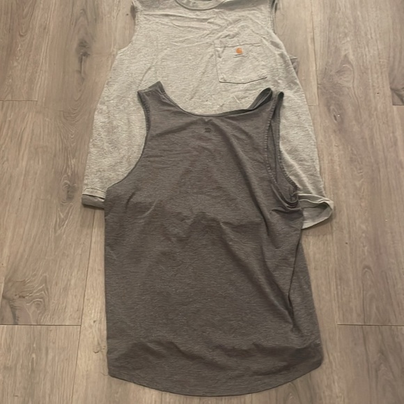 Men’s Large Tank Top Lot Carhartt All in motion - Picture 2 of 2